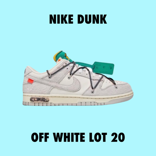 Nike x Off White dunk LOT 20