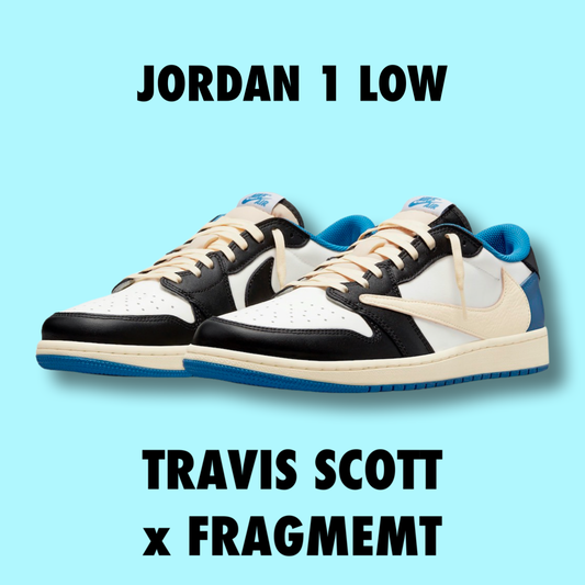 Jordan 1 Low Travis Scott Fragment