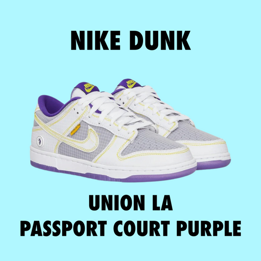 Nike x Union LA Dunk Low Passport Court Purple