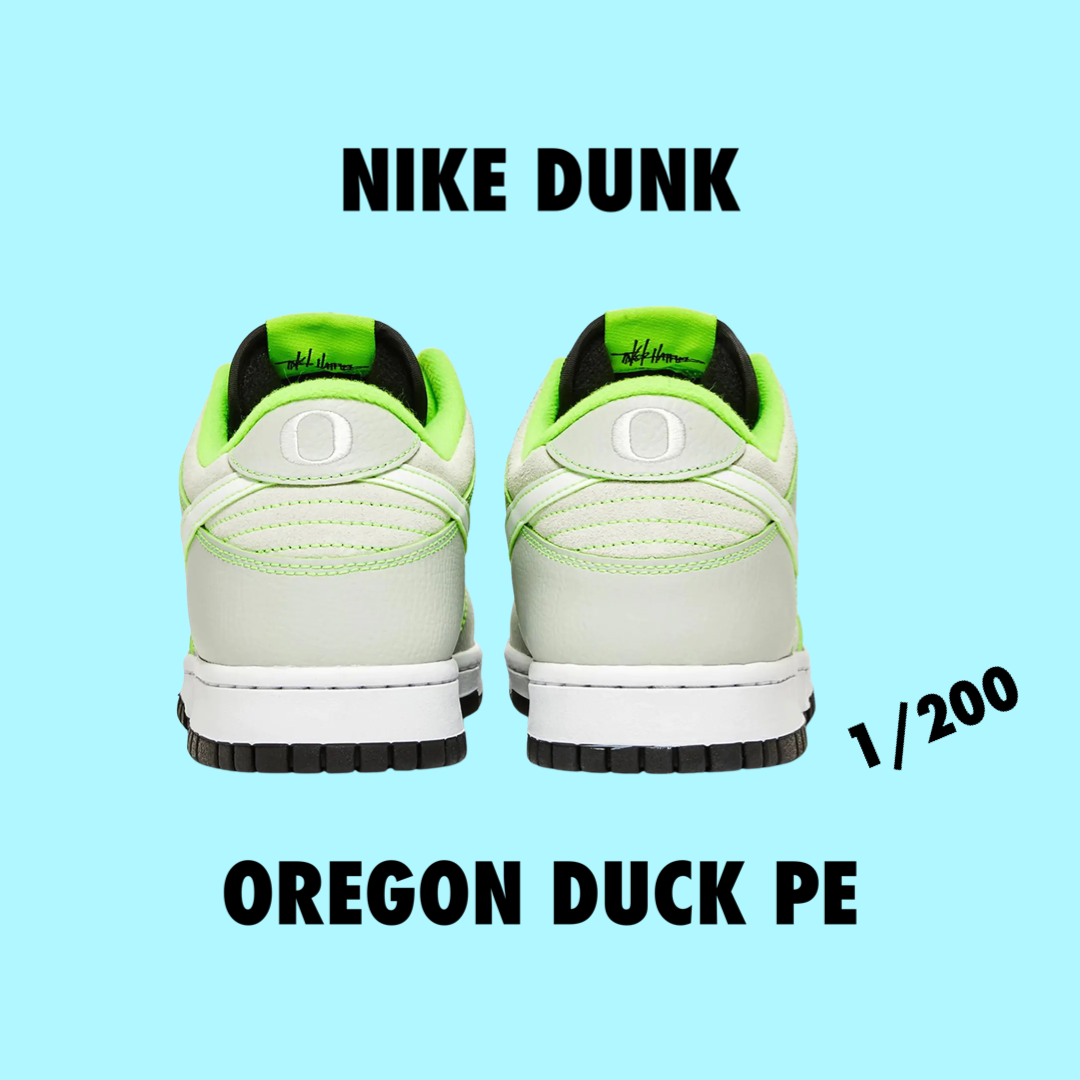 Nike Dunk Oregon Ducks PE