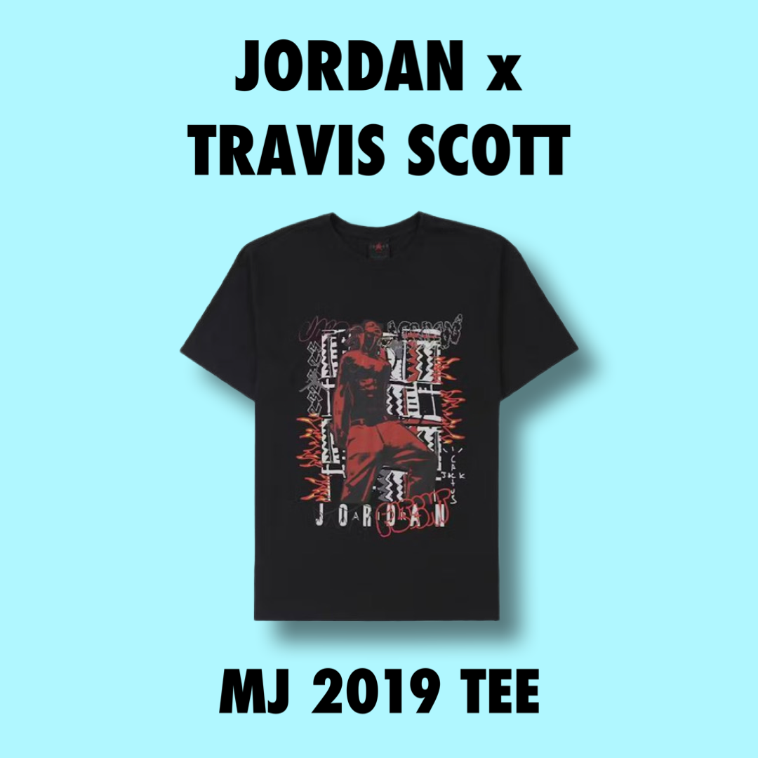 Travis Scott x Jordan MJ2 tee black