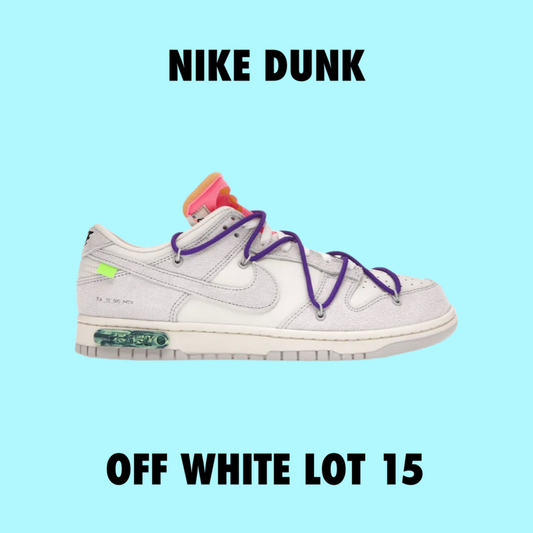 Nike x Off White dunk LOT 15