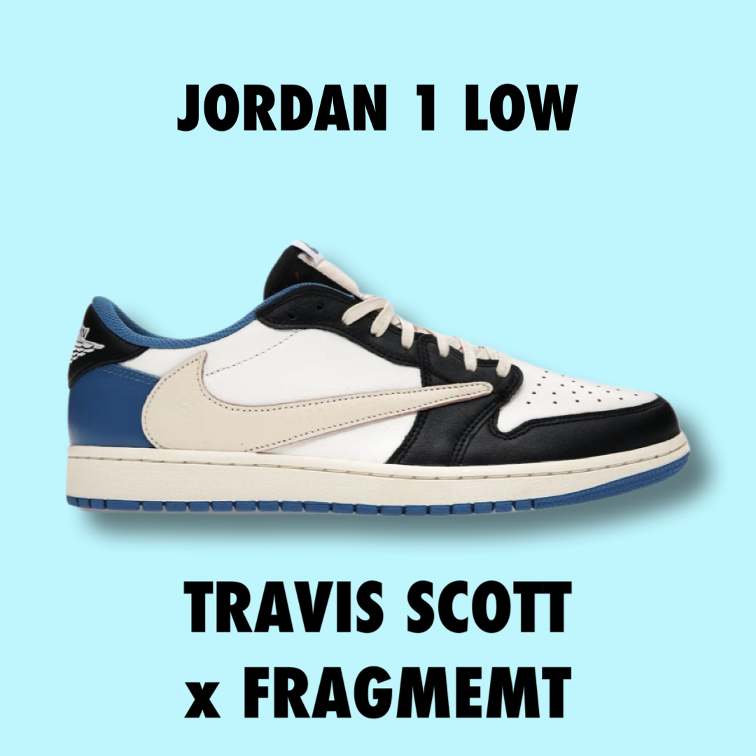 Jordan 1 Low Travis Scott Fragment