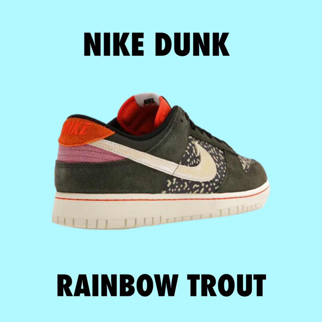 Nike Dunk Low Gone Fishing Rainbow Trout