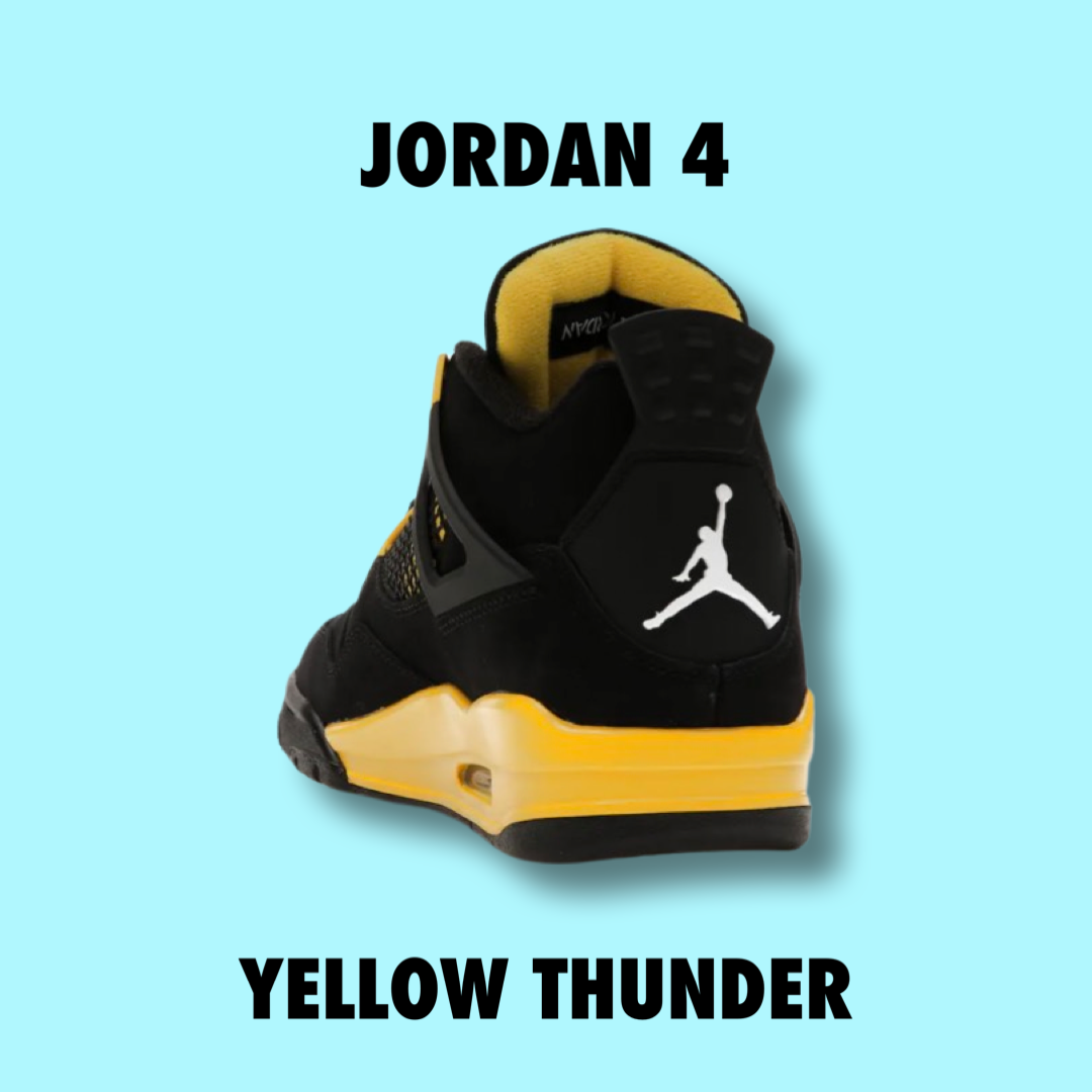 Jordan 4 Yellow Thunder