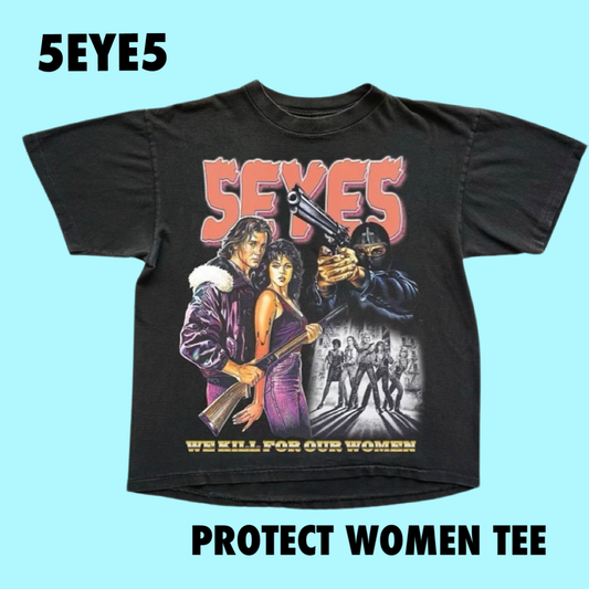 5EYE5 Protect Women Tee Black