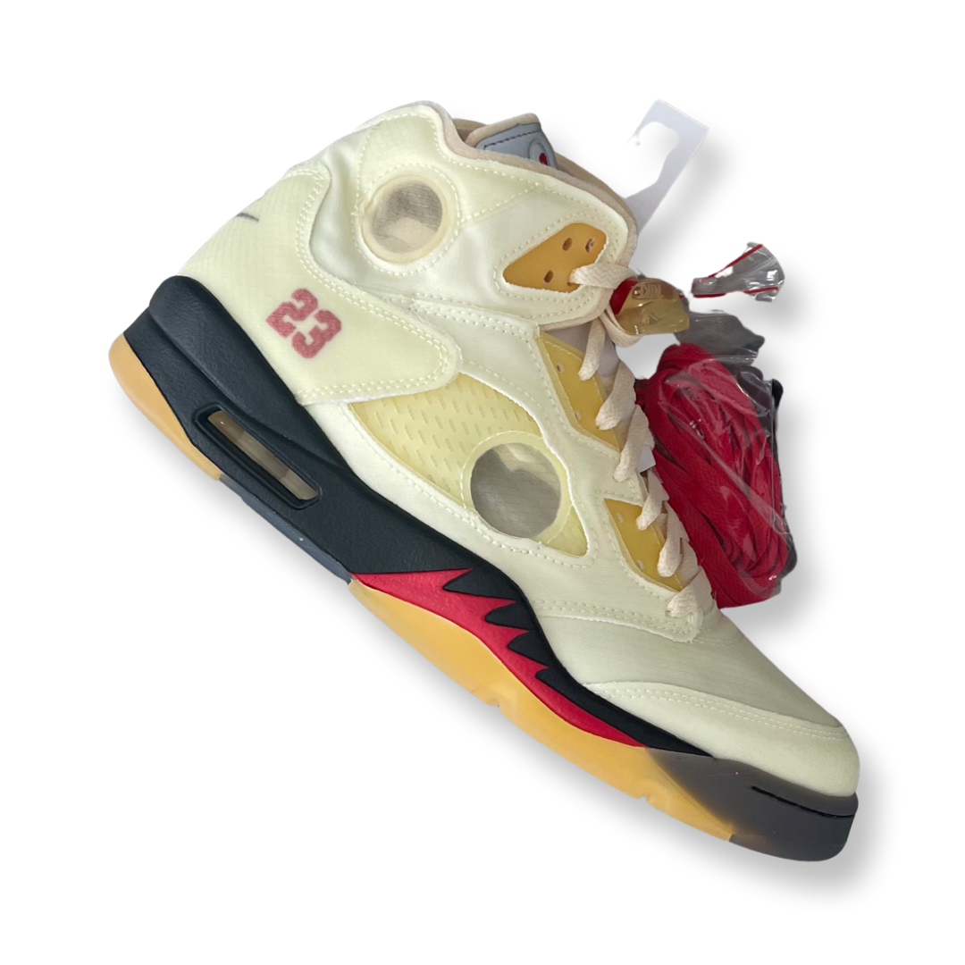Jordan 5 OFF-WHITE Sail 2020