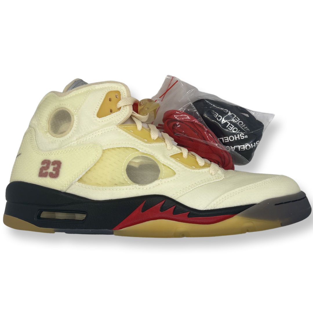 Jordan 5 OFF-WHITE Sail 2020