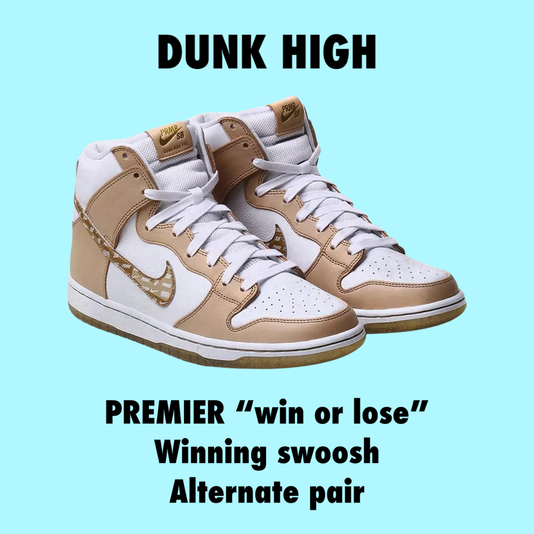 Nike Dunk High Premier Winning Swoosh