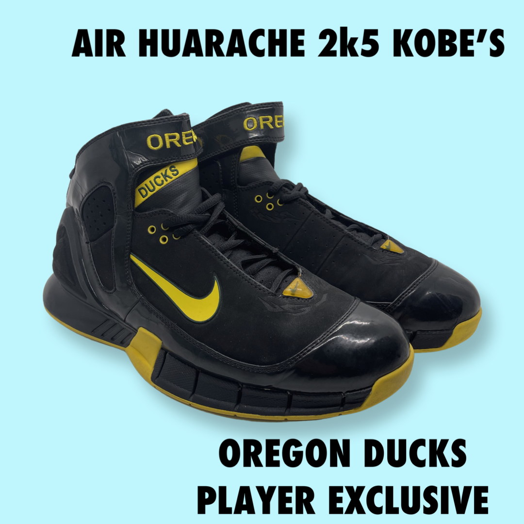 Nike Huarache 2k5 Kobe Oregon Ducks Sample 2005