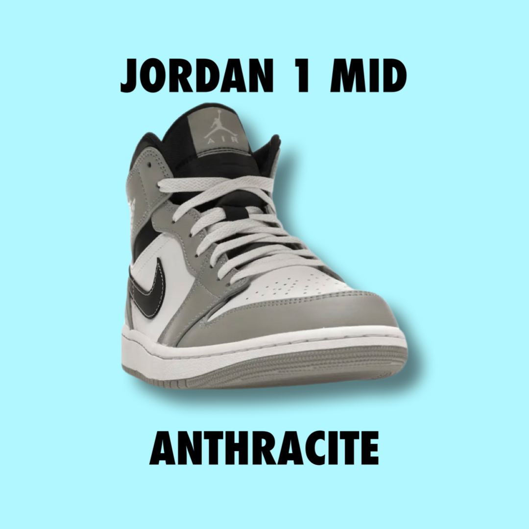 Jordan 1 Mid Anthracite