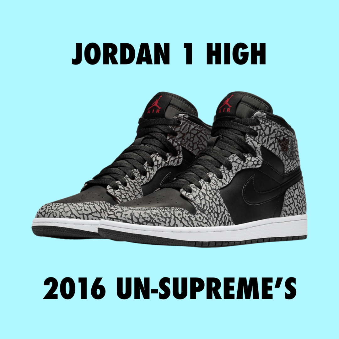 Air Jordan 1 High Un-Supreme Available Now