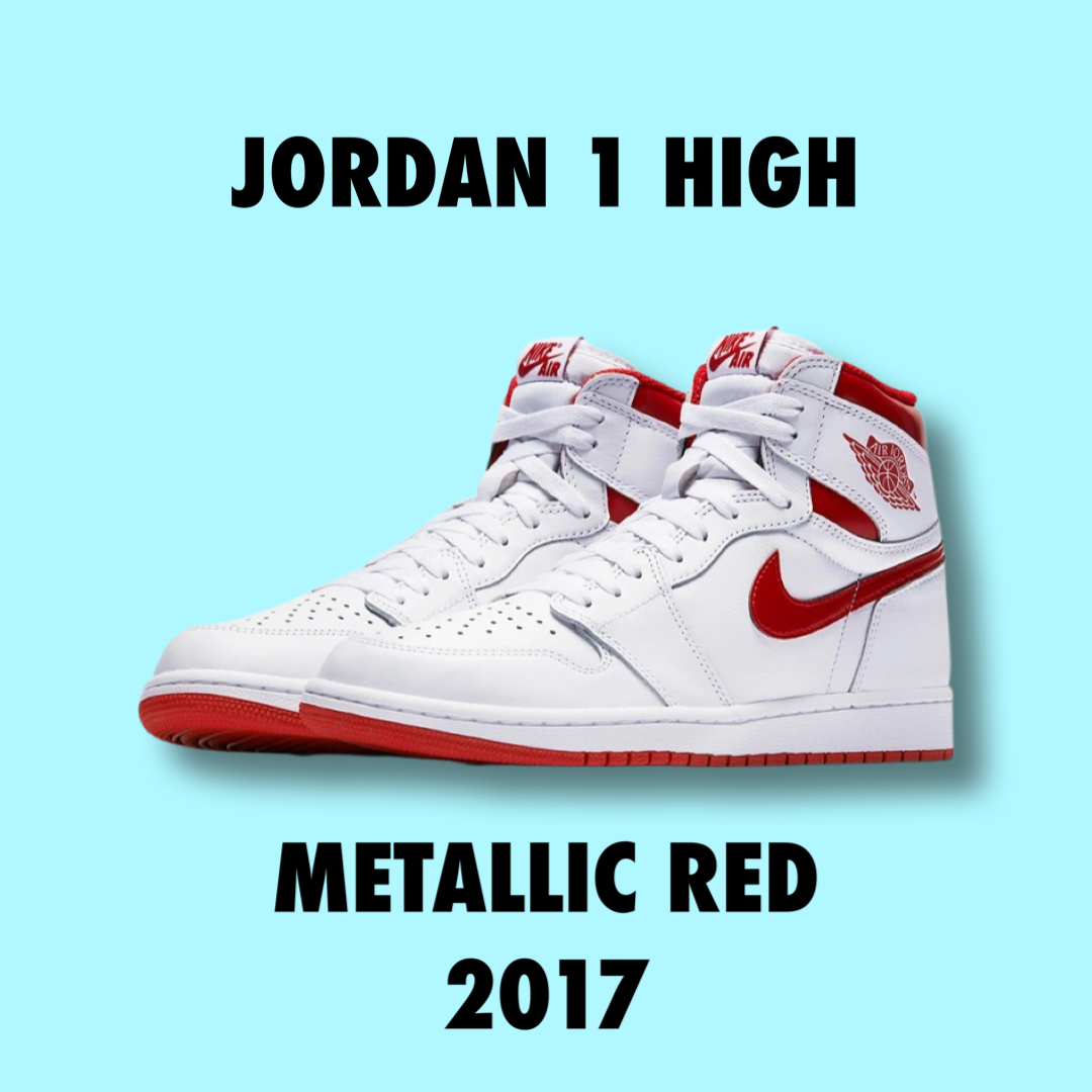 Jordan 1 Metallic Red 2017