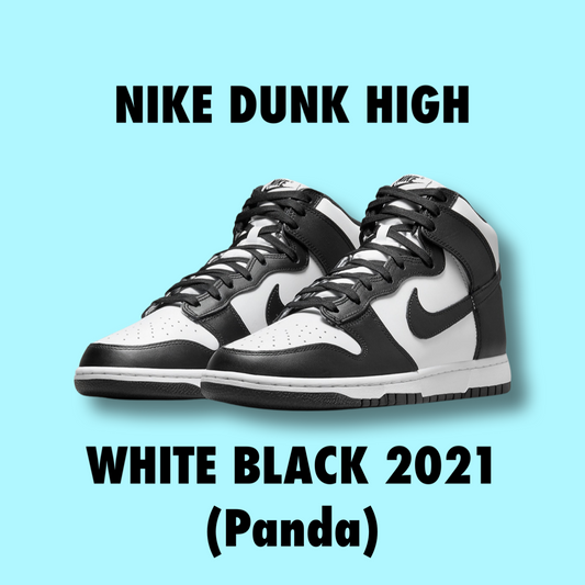 Nike Dunk High White Black 2021