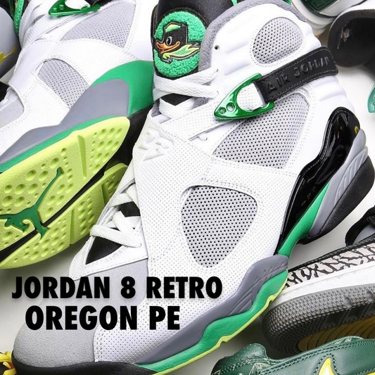 Jordan 8 Retro Oregon PE