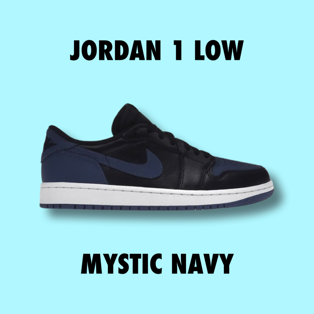 Jordan 1 Low Mystic Navy