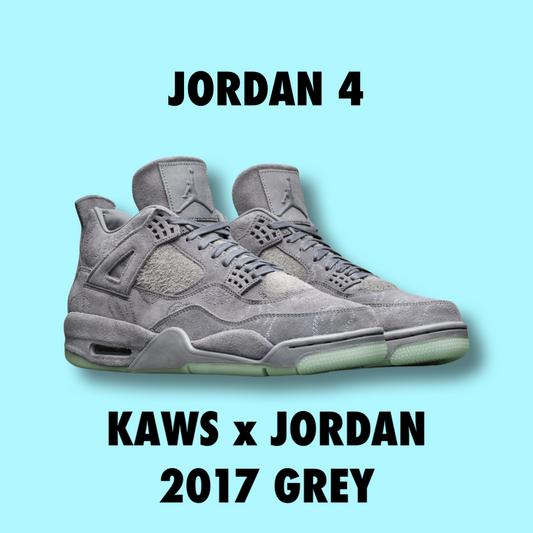 Jordan 4 Kaws Grey Sample Size 11