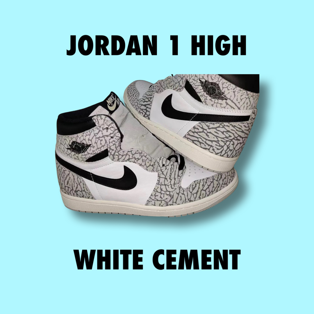 Jordan 1 High White Cement 2023