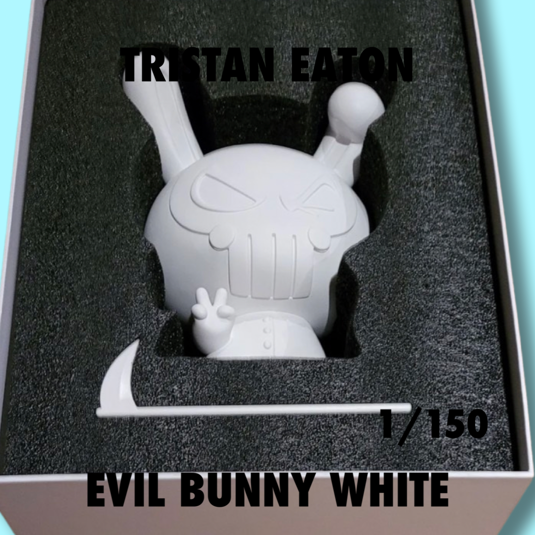 Tristan Eaton Evil Bunny White