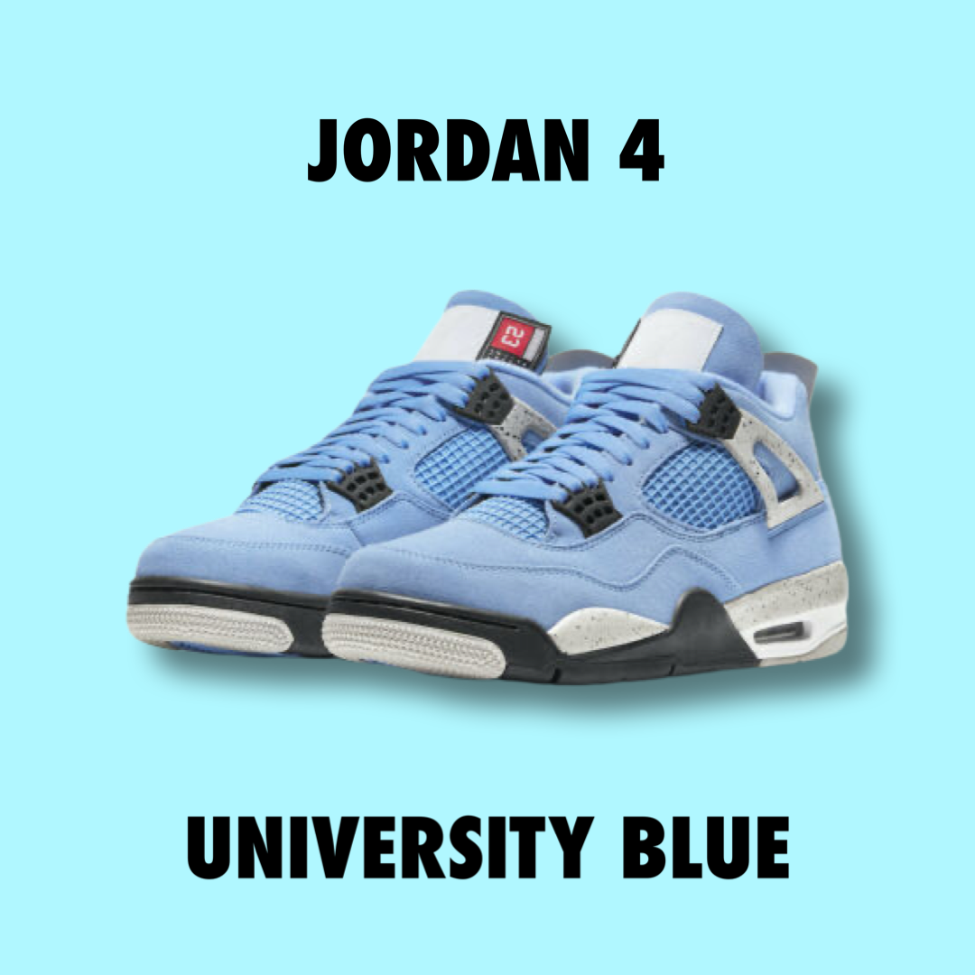 Jordan 4 University UNC Blue 2021