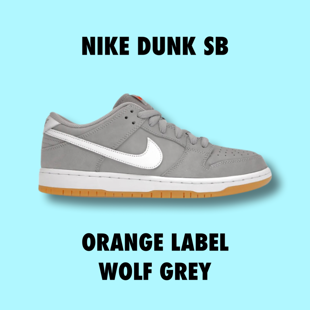 Nike Dunk SB Orange Label Wolf Grey