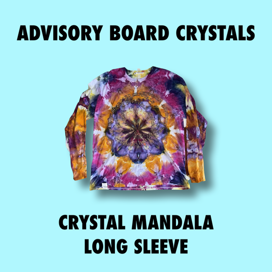 Advisory Board Crystals Study in Camo III Crystal Infused Mandala Long Sleeve