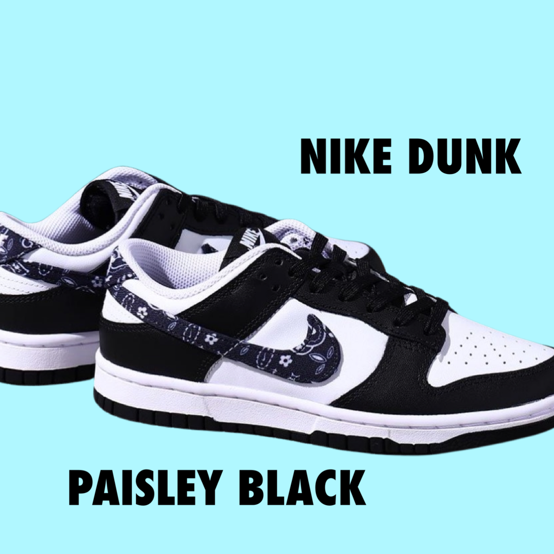 スニーカー Nike WMNS Dunk Low Paisley Black26cm Nike dunks Paisley Black – Drexlers