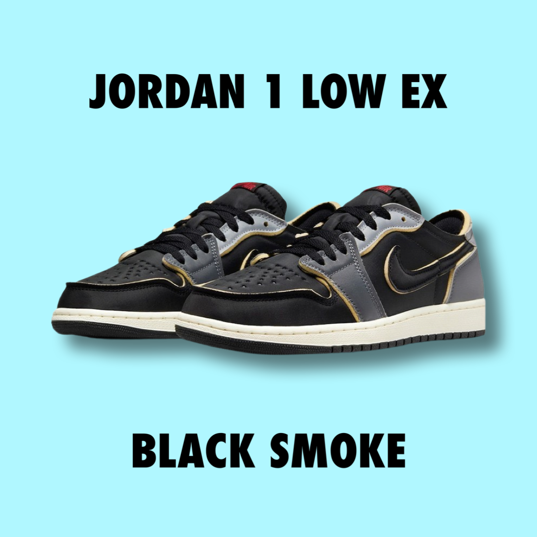 Jordan 1 Low EX Black Smoke
