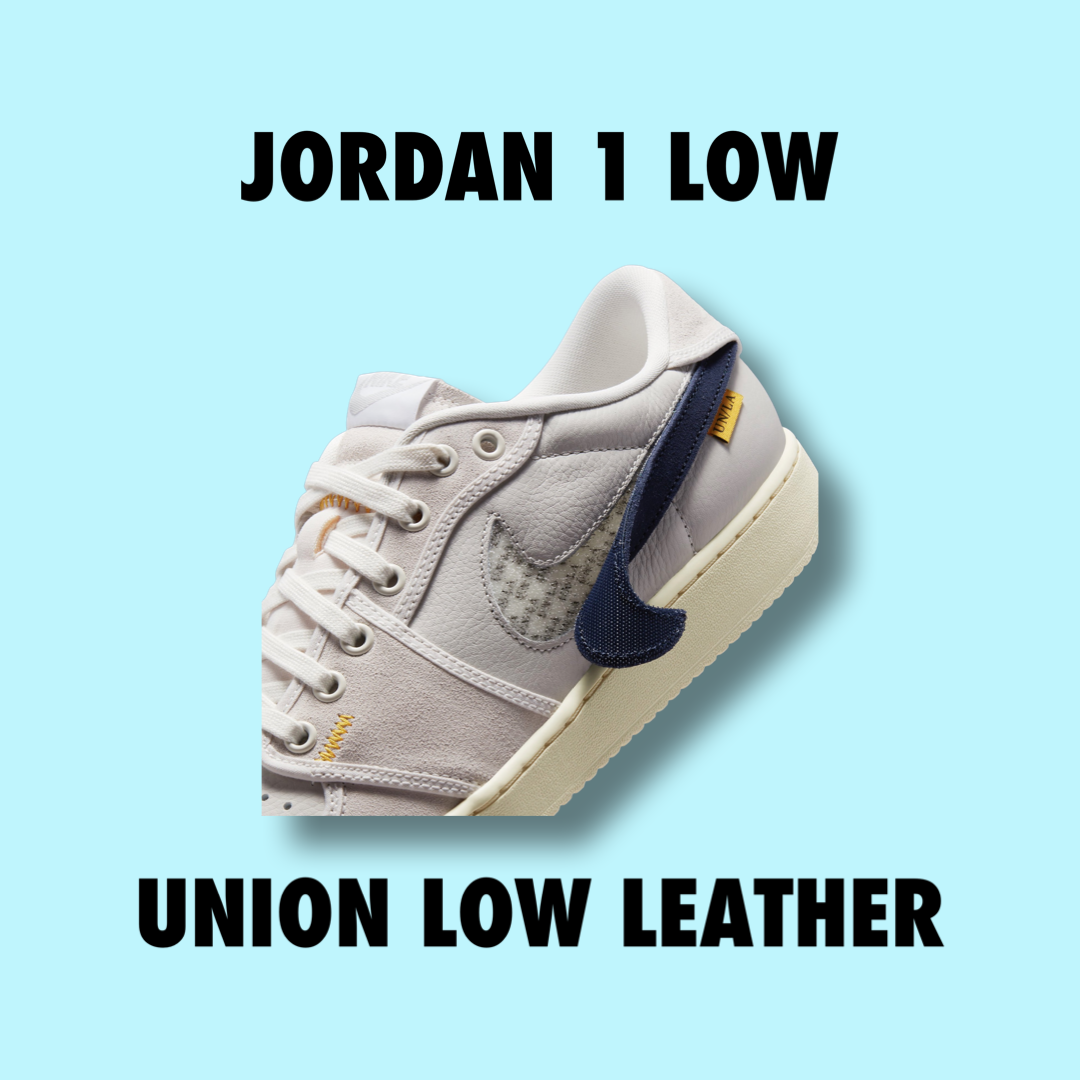 Jordan 1 Low Union Leather