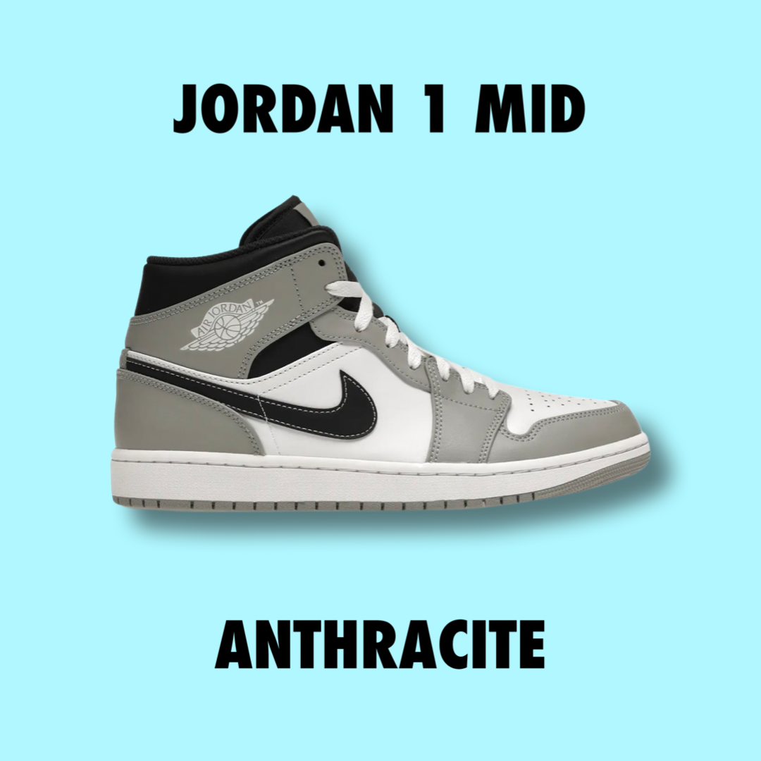 Jordan 1 Mid Anthracite