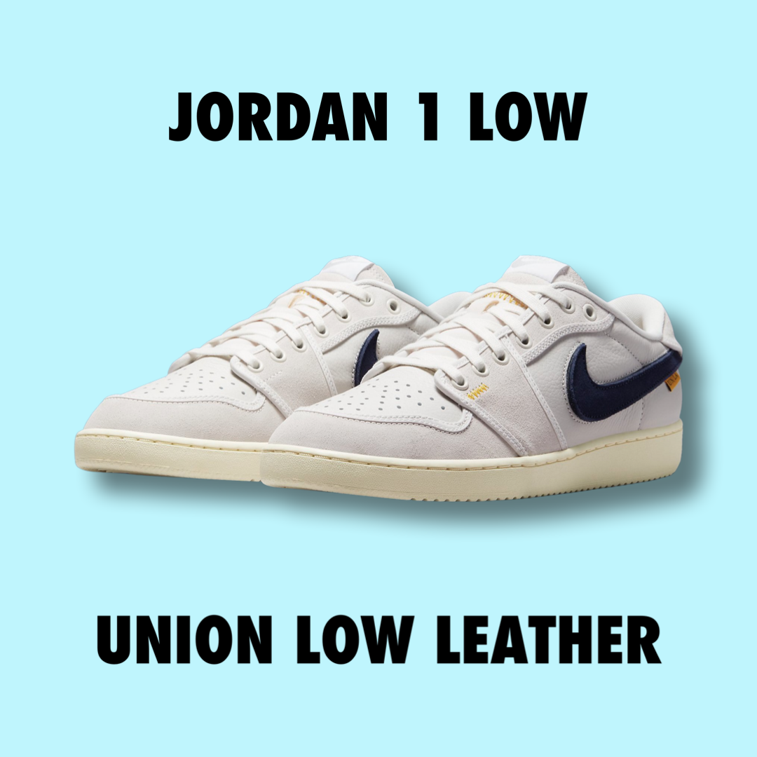 Jordan 1 Low Union Leather