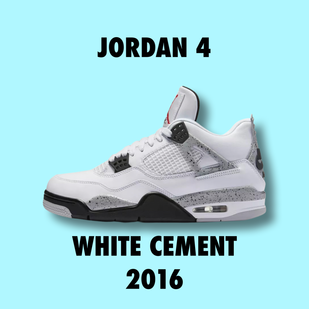 Jordan 4 2016 White Cement