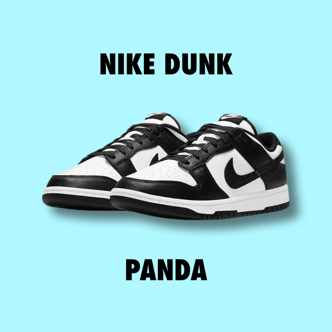 Nike dunk White Black Panda Low