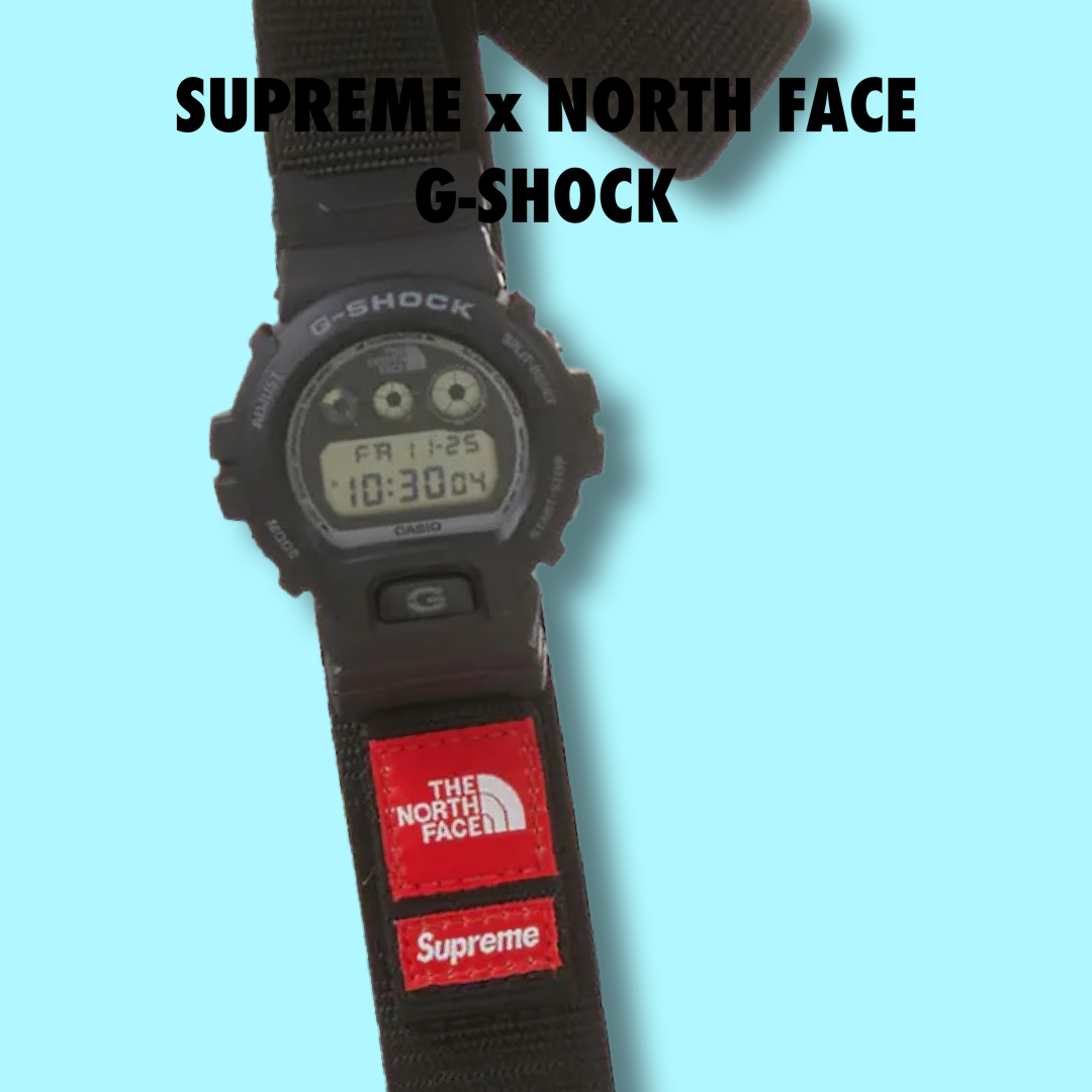 Supreme x TNF x G-Shock watch