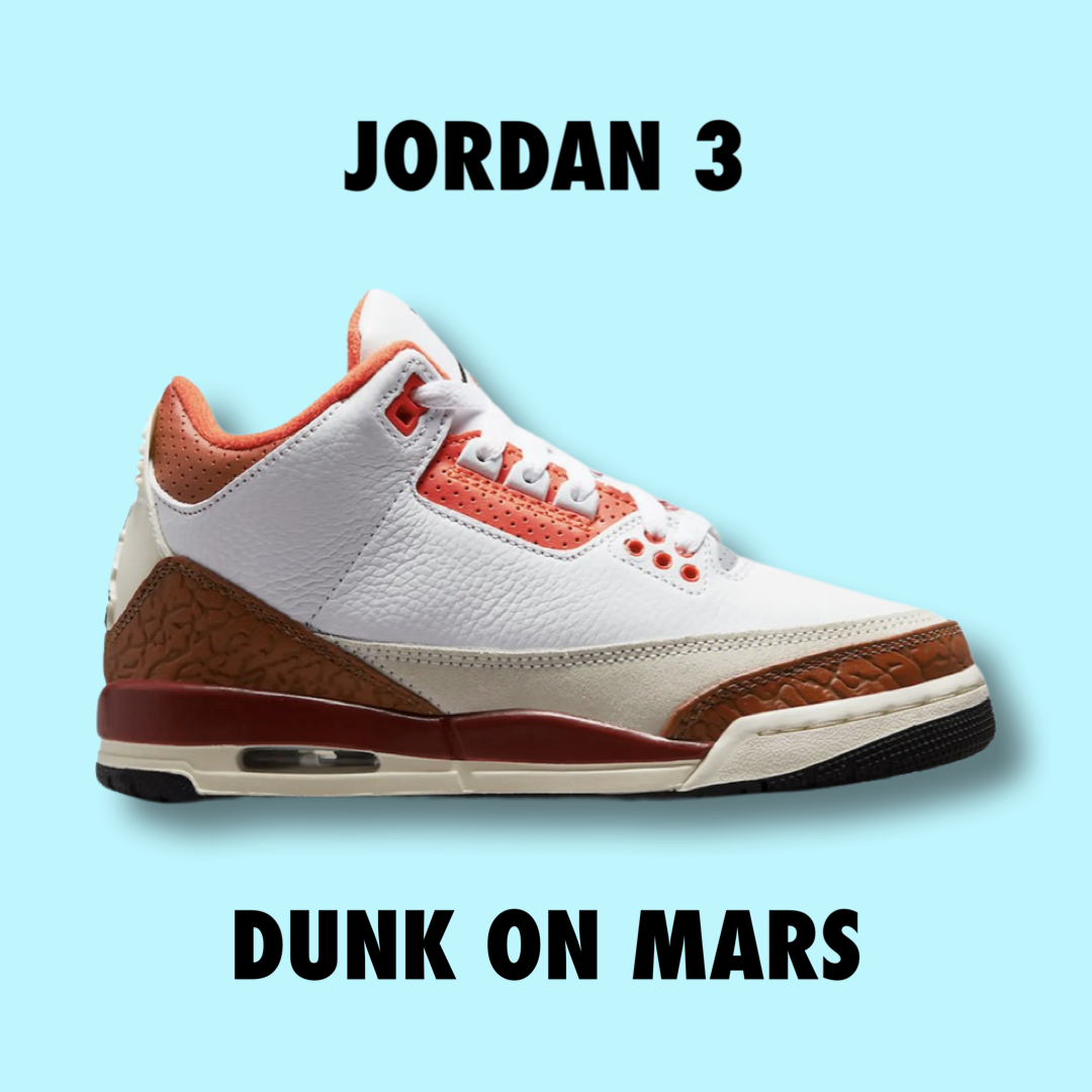 Jordan 3 Dunk on Mars