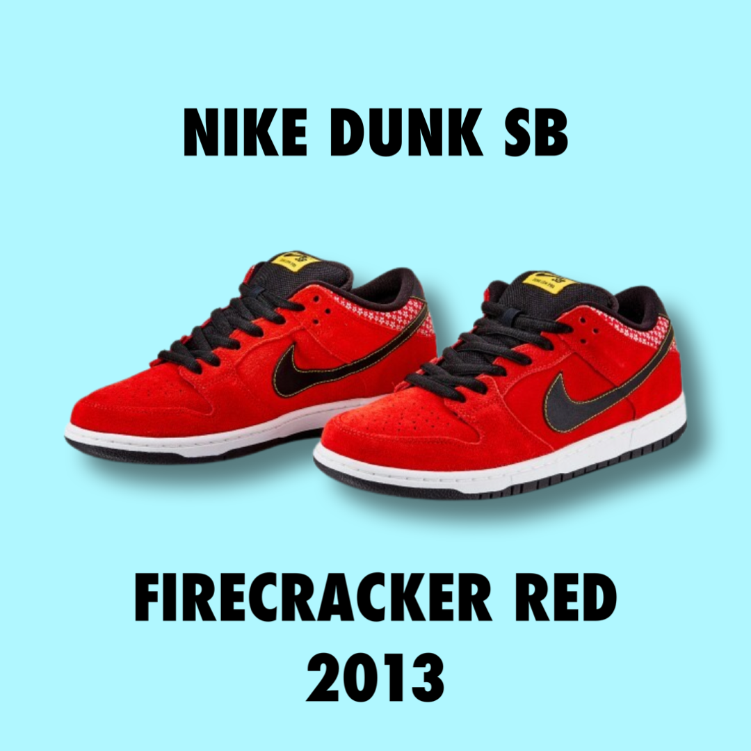 Nike Dunk SB Firecracker Red