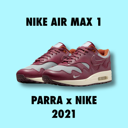 Nike Air Max 1 PATTA Maroon