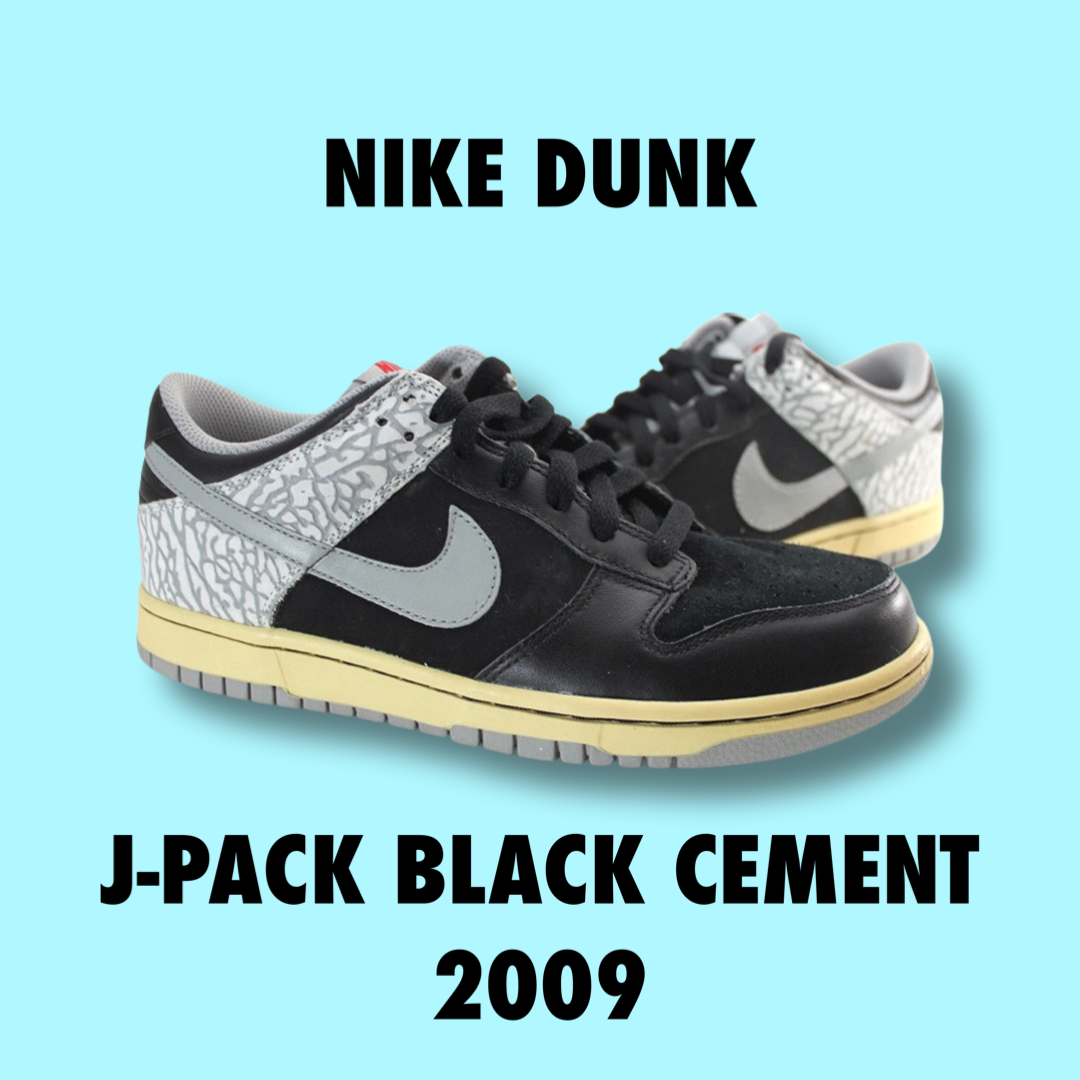 2009 J Pack black cement dunks