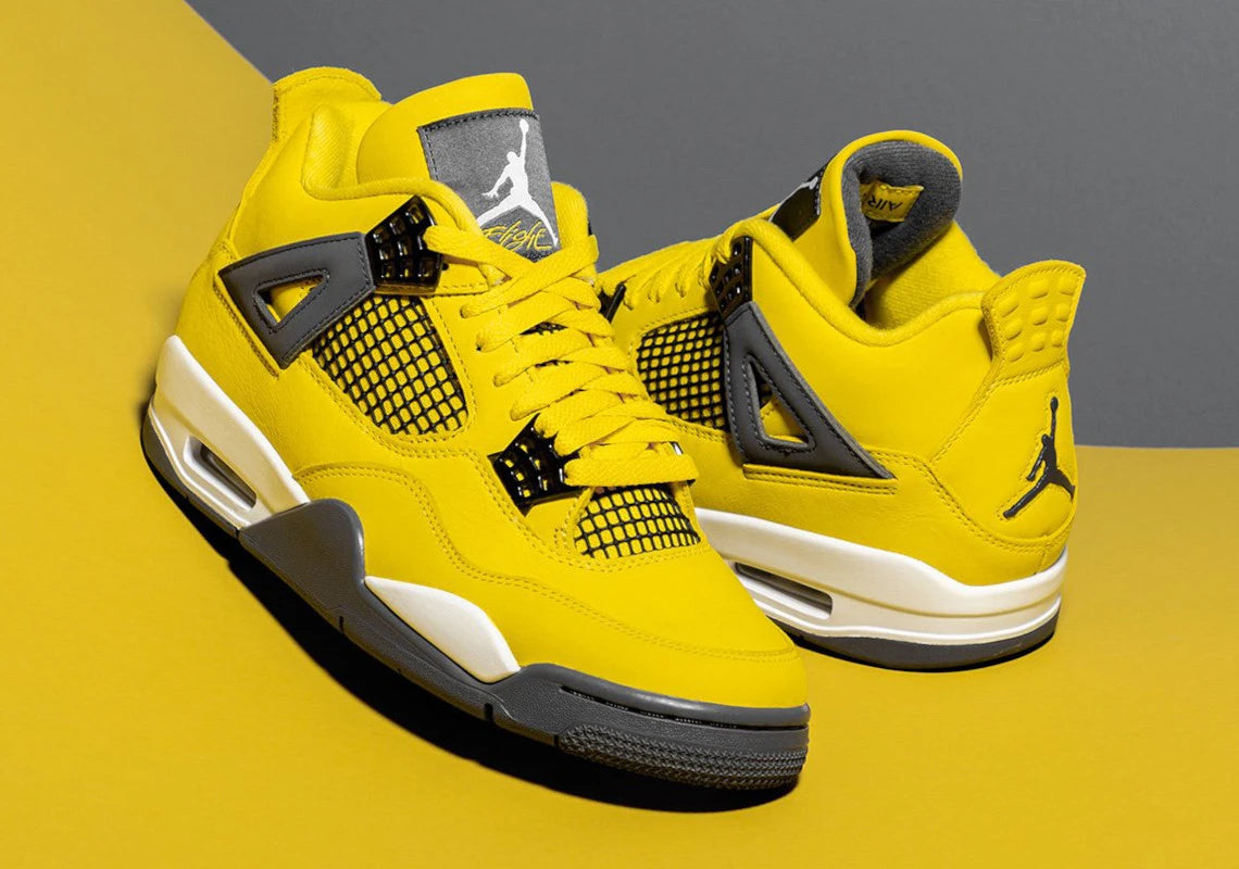Jordan 4 Lightning Yellow Drexlers