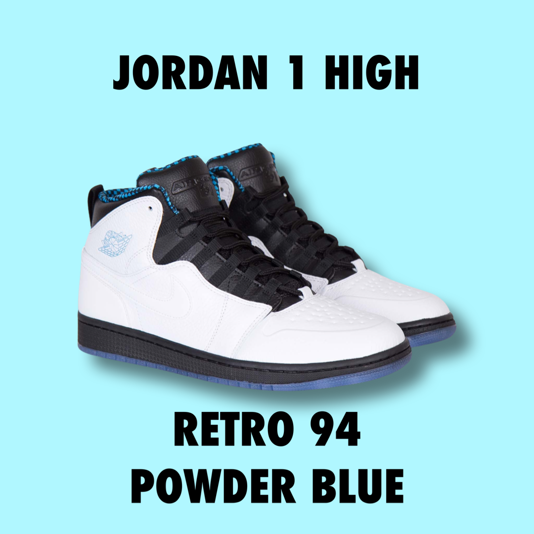 Jordan 1 High Retro 94 Powder Blue