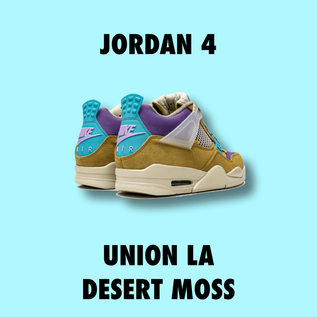 Jordan 4 x Union LA Desert Moss