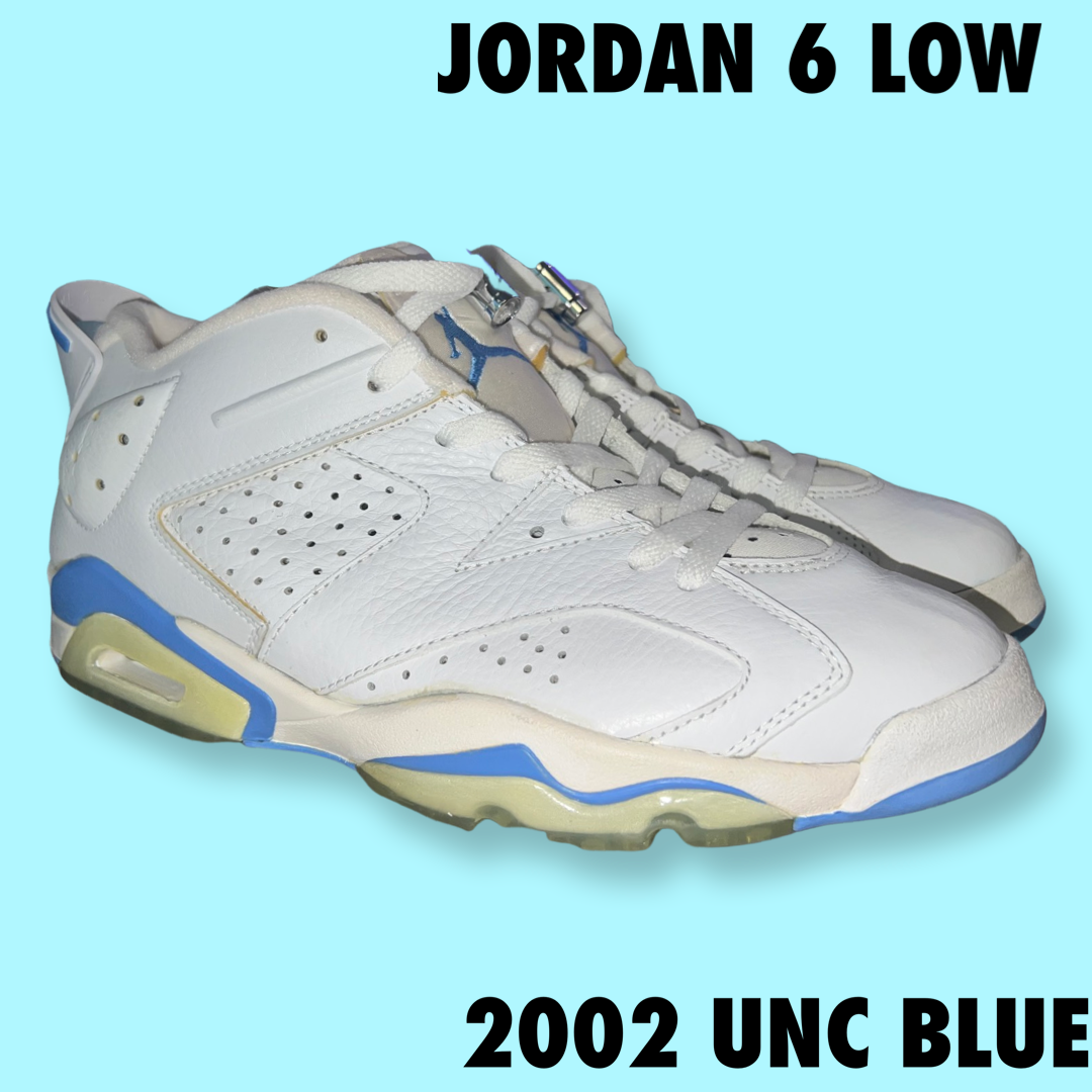 Jordan 6 Retro Low University Blue 2002